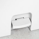 Ver imagem 7 de Kit 2 Lixeiras de Pedal com Aro Interno 6 Litros para Banheiro Polipropileno Trium Branco