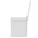 Ver imagem 6 de Kit 2 Lixeiras de Pedal com Aro Interno 6 Litros para Banheiro Polipropileno Trium Branco