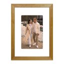 Ver imagem 3 de Kit 3 Porta Retrato 21x15 Quadro Paspatur Branco Fotos 15x10