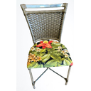 Ver imagem 1 de Cadeira Australia em Fibra Sintética e Alumínio C/estofado