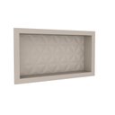Ver imagem 2 de Nicho para Banheiro em Mármore Sintético Texturizado 60x30cm Bege