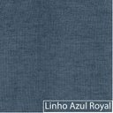 Ver imagem 6 de Kit Sofá Modular 5 Lugares Moderno Curvo Orgânico Adapt Linho Azul Royal