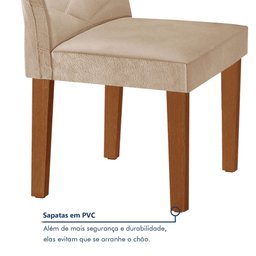 Conjunto Mesa Redonda com 4 Cadeiras Tampo MDF Barcelona Yescasa - 8 Conjunto Mesa Redonda com 4 Cadeiras Tampo MDF Barcelona Yescasa - 8