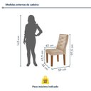 Ver imagem 5 de Conjunto Mesa Redonda com 4 Cadeiras Tampo MDF Barcelona Yescasa