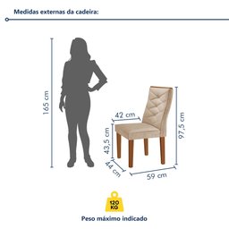 Conjunto Mesa Redonda com 4 Cadeiras Tampo MDF Barcelona Yescasa - 11 Conjunto Mesa Redonda com 4 Cadeiras Tampo MDF Barcelona Yescasa - 11