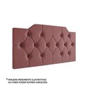 Ver imagem 2 de Cabeceira Solteiro Capela Suede Capitonê Dobrável Conforto com Espuma Premium - Rosa