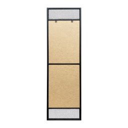 Espelho Decorativo de Chão Industrial Multi Preto 153x43cm Retangular - 5
