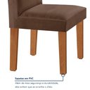 Ver imagem 7 de Conjunto Sala de Jantar Mesa Tampo Dakota Plus Vidro 160x80cm com 6 Cadeiras Luisa Yescasa