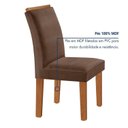 Ver imagem 6 de Conjunto Sala de Jantar Mesa Tampo Dakota Plus 160x80cm com 6 Cadeiras Luisa Yescasa