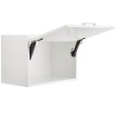 Ver imagem 2 de Articulador para Porta Basculante Free Space 1.11 Modelo F 225-650mm Antrácito Hafele 01 Conjunto