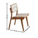 Ver imagem 4 de Conjunto de Mesa de Jantar Zurick Tampo Barril Laminado 240cm 8 Cadeiras Eloá Premium