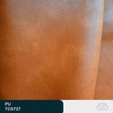 Ver imagem 3 de Puff Baú Bella 90cm Pés Alumínio Preto Courino Caramelo - Sallar Home