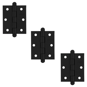 Dobradiça Aço Carbono Sm Concept 3025 Preto Texturizado