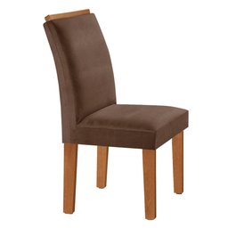 Conjunto Sala de Jantar Mesa Tampo Dakota Plus Vidro 120x80cm com 4 Cadeiras Laura Yescasa  - 12
