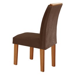 Conjunto Sala de Jantar Mesa Tampo Dakota Plus Vidro 120x80cm com 4 Cadeiras Laura Yescasa  - 13