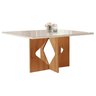 Conjunto Sala de Jantar Mesa Dakota Plus 120x80cm Tampo Vidro com 4 Cadeiras Laura Yescasa - 11