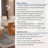 Conjunto Sala de Jantar Mesa Dakota Plus 120x80cm Tampo Vidro com 4 Cadeiras Laura Yescasa - 15