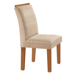 Conjunto Sala de Jantar Mesa Tampo Dakota Plus 120x80cm com 4 Cadeiras Laura  - 12
