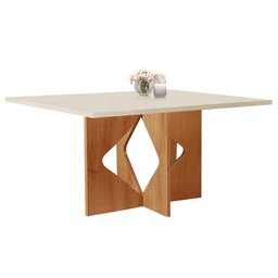 Conjunto Sala de Jantar Mesa Tampo Dakota Plus 120x80cm com 4 Cadeiras Laura  - 11
