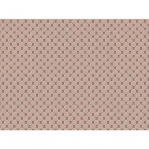 Papel de Parede Inspire Geométrico Rosé e Cinza 220964