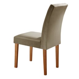 Conjunto Sala de Jantar Mesa Tampo Slim Plus Vidro 120x90cm com 4 Cadeiras Elis Yescasa - 14