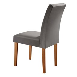 Conjunto Sala de Jantar Mesa Tampo Slim Plus Vidro 120x90cm com 4 Cadeiras Elis Yescasa - 14