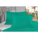 Ver imagem 4 de Porta Travesseiro Matelado Nobre 2 Peças Malha 100% Algodão - Jade