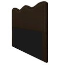 Ver imagem 4 de Cabeceira Casal Bari P02 140 cm Para Cama Box Marrom