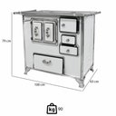 Ver imagem 4 de Fogão a Lenha Venâncio Tradicional Nº02 Branco Gabinete Porta Dupla na Esquerda 28994