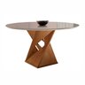 Conjunto Mesa Redonda com Vidro e 4 Cadeiras Tampo Barcelona Yescasa - 12