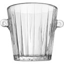 Ver imagem 1 de Balde de Gelo de Vidro 1,8L Transparente 17x21x16cm Champanheira Bar Bebidas