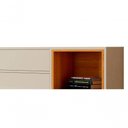Ver imagem 3 de Rack para Tv Horizon 1.8 Off White com Nature - Moveisaqui