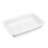 Kit 10 Bandejas de Plástico Retangulares 7l Bacias Grandes Restaurante Açougue Cozinha Plasvale - 1