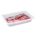 Ver imagem 3 de Kit 10 Bandejas de Plástico Retangulares 7l Bacias Grandes Restaurante Açougue Cozinha Plasvale