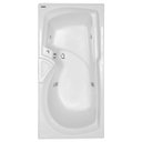 Ver imagem 1 de Banheira Hidromassagem Astra Audace Super Luxo 180cmx90cmx50cm - 04 Jatos Branco Gel-Coat P1 Sem Aqu