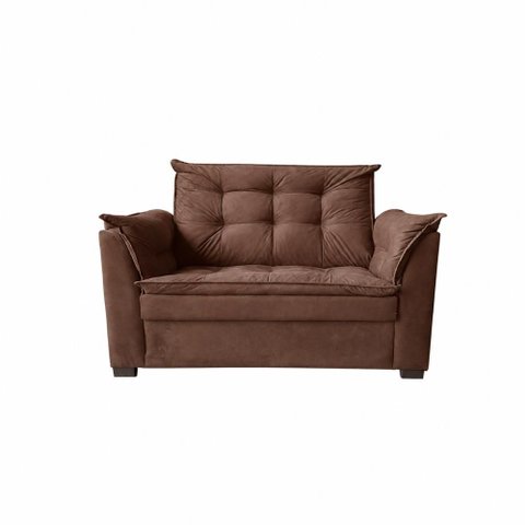 Sofá 2 Lugares Pequeno Confortável 1,40 Mts Alice Imperio Decor