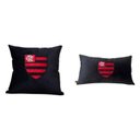 Ver imagem 1 de Kit de Almofadas em Veludo Bordadas Flamengo
