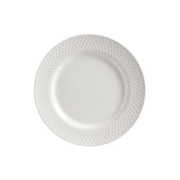 Conjunto com 6 Pratos de Sobremesa Split White Ø21cm Alleanza Cerâmica - 1