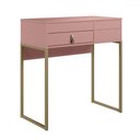 Ver imagem 3 de Penteadeira Industrial Lady 1 Gaveta Rose - Olivar Móveis