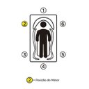 Ver imagem 3 de Banheira Hidromassagem Astra Audace Super Luxo 180cmx90cmx50cm - 04 Jatos Branco Gel-Coat P2 Sem Aqu