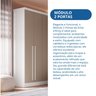 Guarda-roupa Modulado 2 Portas Infinity - 7