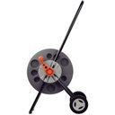 Ver imagem 4 de Enrolador de Mangueira Tramontina até 55m 1/2" com Rodinhas Suporte Giratório Pátio Jardim