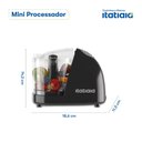 Ver imagem 4 de Mini Processador MPITA2ESSA Preto 220V Itatiaia 350ml