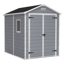 Ver imagem 1 de Deposito de Jardim Manor 6x8 Cinza Abrigo Externo com Portas Duplas Keter