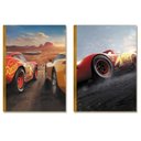 Ver imagem 1 de 2 Placas Mdf A4 Personagem Filme Carrinhos Decorativa Pf4