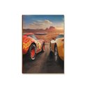 Ver imagem 5 de 2 Placas Mdf A4 Personagem Filme Carrinhos Decorativa Pf4