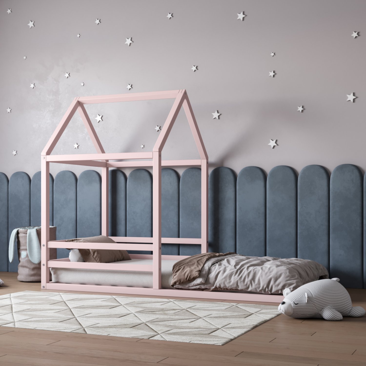 Cama Infantil Casinha Yescasa - 1