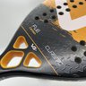 Kit com 2 Raquetes de Beach Tennis Classic Full Carbon VG Plus - Laranja - 5