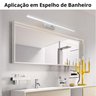 Arandela Luminária de Espelho Aquila 12w Branca Led Opus - 2