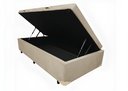 Ver imagem 1 de Cama Box Baú Solteirão Blindado Diversas Cores (96x203x42) - Suede Bege